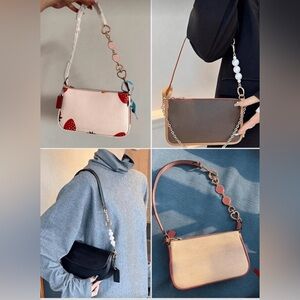 Red Heart Bag Charm Handbag Extender, New